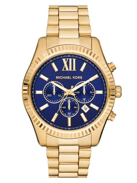 michael kors uhr blau welt